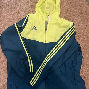 Adidas track jacket/windbreaker
